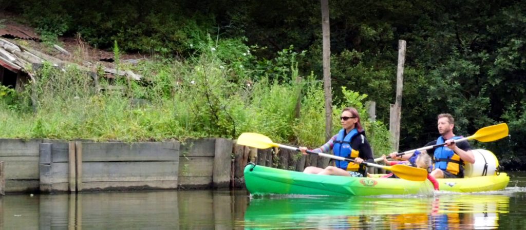 kayak lac et rivière